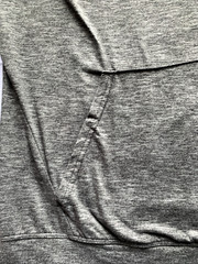 rbx Mens Grey lightweight hoodie polyester spandex size M