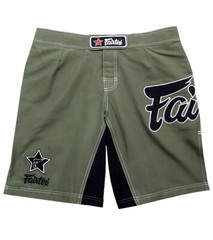 Fairtex AB1/P Muay Thai Board Shorts BLack (XLarge)