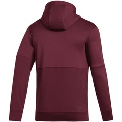 Adidas Men’s Team Issue Pullover Hoody – Black FQ0155/Maroon FQ0163