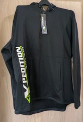New with Tag, XL Pedition Archerey Black Hoodie with Kangaroo Pockets