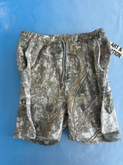 Art & Motion Forest Camo Shorts w/ Pockets Adult Size Medium