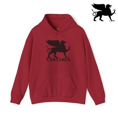 Tartaria Hooded Sweatshirt, Griffin Hoodie, Tartarian Empire Old World Gift