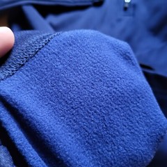Nike Therma Fit Sweatshirt Mens LT Navy 1/4 Zip Fleece Lined Polyester School