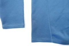 CALVIN KLEIN CK BLUE XL REGULAR FIT ATHLETIC STRETCH HALF ZIP MOCK NECK SWEATER