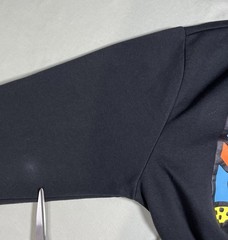 Keith Harring Reason Mens Long Sleeve Fleece Pullover Hoodie Jacket Black 2XL