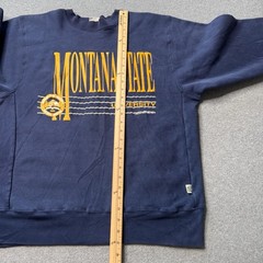Vintage Desert Sportswear Mens XL Fleece Montana State University Sports 90s
