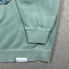 Diamond Supply Co Astro Boy Sweatshirt Mens Extra Large Teal Crewneck Pullover