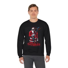 Christmas Sweatshirt Holiday Apparel Unisex Pullover, Festive Angry Grinch