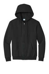 Port & Company Mens Essential Full Zip Hooded Sweatshirt PC90ZH