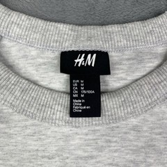 The Weeknd XO Sweatshirt Mens Medium H&M Gray Pullover Heart Big Logo Hip Hop