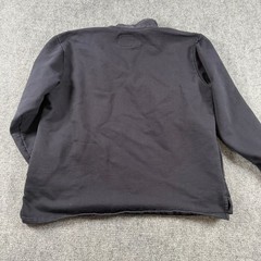 Game Workwear Job Shirt Mens Large Navy Blue Quarter Zip EMT Fire Pullover