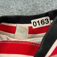 Vintage Russell-Athletic Letter “R” Ringer Sweatshirt Medium 20×26 White