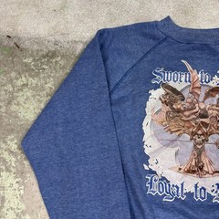 Vintage 70s Sworn To Fun Loyal To None Sweatshirt Mens Size XL Robert Williams