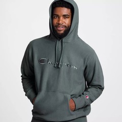 Champion Adult Sizing Iconic Embroidered Hoodie – Dark Forest M
