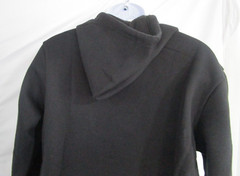 R/ A Mens L Hoodie/Sweatshirt Long Sleeve Black NWT THICK HEAVY