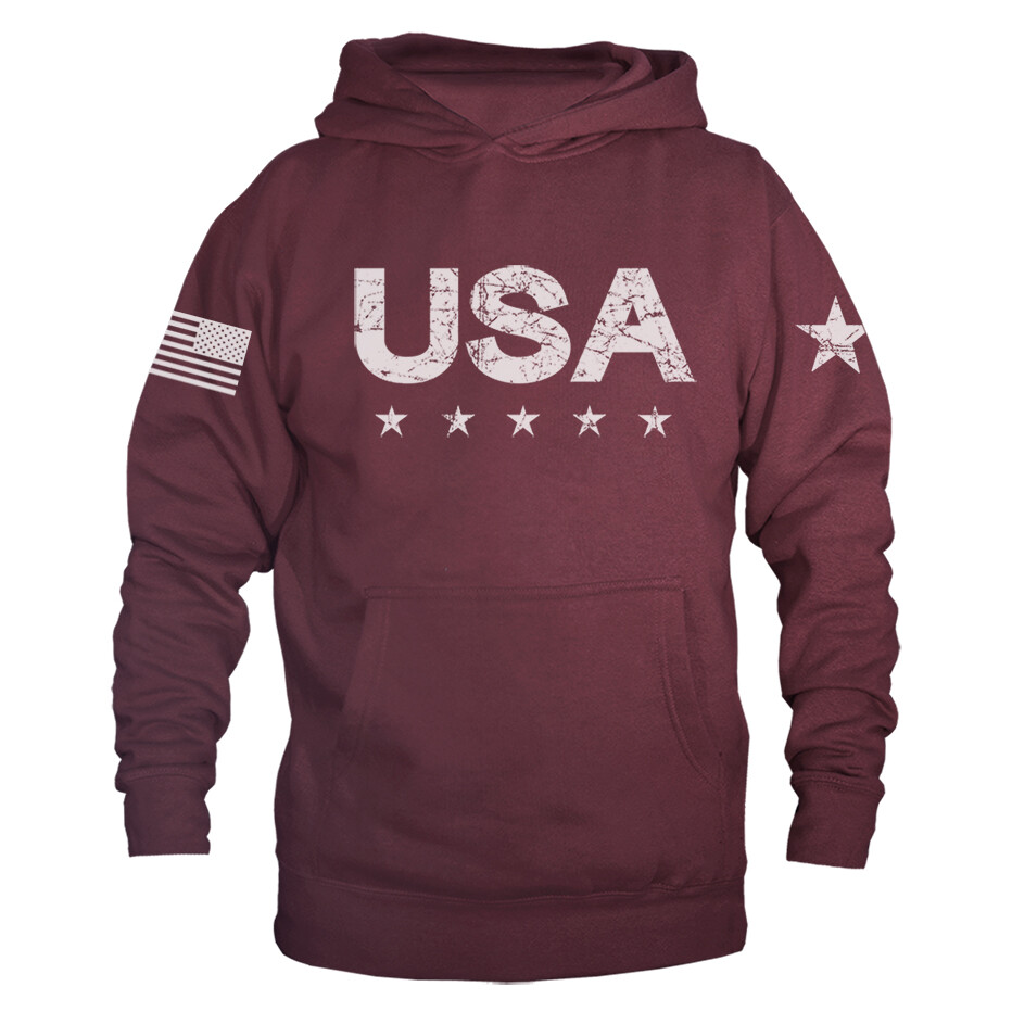United States of America US Flag American Pride Patriot USA Hoodie
