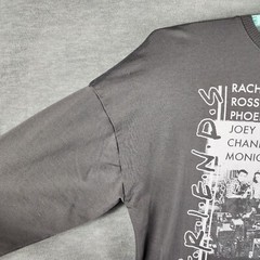 Friends Tunic Sweatshirt Adult S Gray Crewneck Side Pockets Warner Bros TV Show