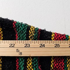 Baja Sweater Hoodie Sweatshirt Men’s Pullover Stripe Mexico Hippie Large EUC
