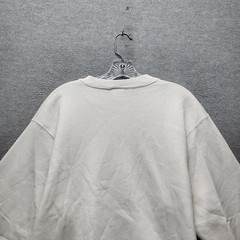 VINTAGE Freedom Liberty Men Sweatshirt L White Graphic Kanji Script READ