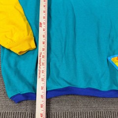 Vintage 90s Jantzen Sport Know Your Signs Ski Sweatshirt Color Block Retro M