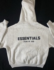 Essentials Fear Of God Men’s Hoodie/Size Small/Light Oatmeal