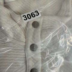 Goodfellow & Co Sweatshirt Mens Medium Ivory Textured Cotton Quarter- Snap NWT
