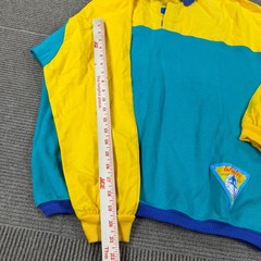 Vintage 90s Jantzen Sport Know Your Signs Ski Sweatshirt Color Block Retro M