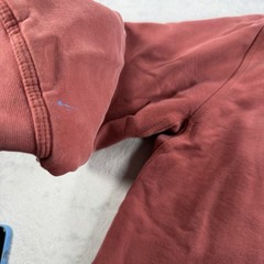Katahdin Iron Works Hoodie Mens XL Red Sherpa Lined Full Zip Fleece LL Bean
