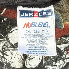 Jerzees NuBlend Sweatshirt Mens 2XL American Classic Route 66 Motorcycle Vintage