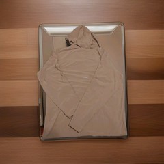 TENORE FLOW JACKET Mens Hoodie Hoody Zip Up Size XL – Beige Color MSRP $148