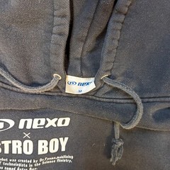 2003 Nexo Astro Boy Rare Hoodie Sweatshirt M Medium Hooded Tezuku Production Vtg