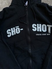 Sho Shot Athletic Streetwear zip up hoodie