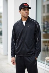 NIKE JORDAN BRK TRICOT TRACK SUIT ZIP UP JACKET IO0745 010 MEN’S LARGE BLACK NEW