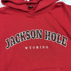 Wild Fable Hoodie adult S Red Pullover Oversized Hooded Pockets Embroidered Logo