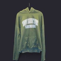 (CL) Demetrius Harmon You Matter University Hoodie Olive Green XXL Street Graph
