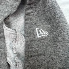 NFL Team Apparel STEELERS Football Hoodie Size XL Gray, Embroidered Puffy Logo