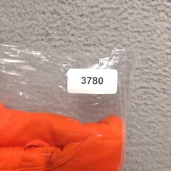 Nike Therma Fit Men’s Orange Pullover Hoodie Sweatshirt Size M Athletic Pockets