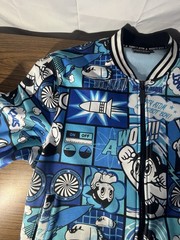 VTG Mighty Atom Astro Boy @Tezuka Productions Long Sleeve Zip Hoodie XL 180/1008
