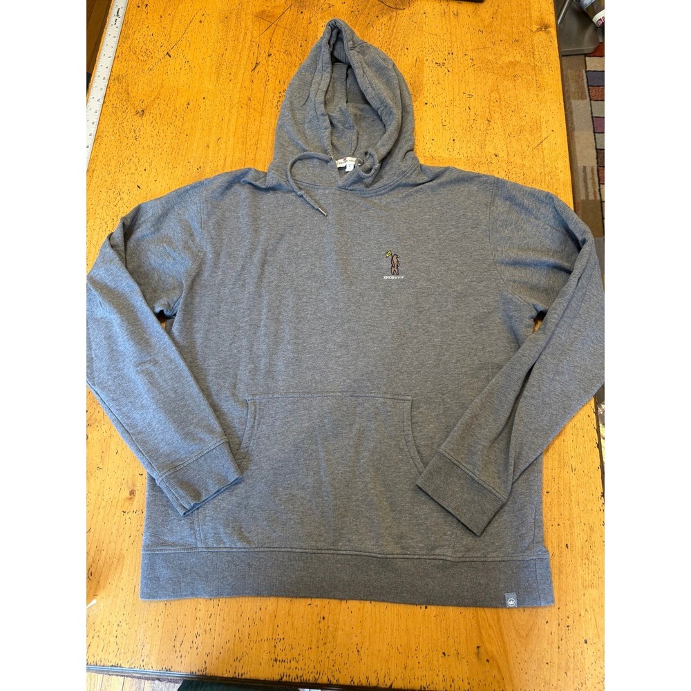 Bandon Dunes • Peter Millar Shortys Hoodie Size L Gray Golf Pullover Sweatshirt