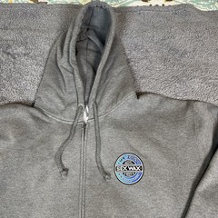 Mr. Zogs Sex Wax Hoodie Mens XL Logo Front Back Full Zip Lined Heavyweight