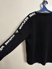 Vivienne Westwood Set Sweatshirt+Pans Black Cotton Sweaatpants orb Size L
