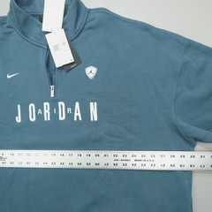 Jordan Men’s Oversized Quarter-Zip Pullover Blue Size XXL IF1816-464