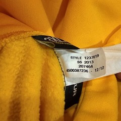 Under Armour Team Fleece Pullover Hoodie Gold Yellow Black Logo Mens 3XL 1237619