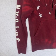 Nike Air Jordan Legacy AJ6 Graphic Hoodie Pullover Tie Die Mens Small