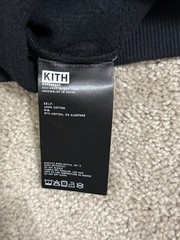 KITH X SPIDER-MAN WEB LOGO HOODIE IN BLACK SZ MEDIUM BRAND NEW