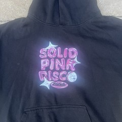 Trixie Mattel Official Merch Solid Pink Disco Hoodie Headphones Drag Queen XL