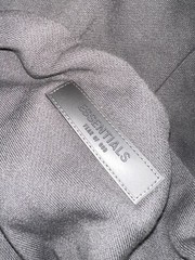 Fear of God Essentials Relaxed Hoodie “Iron” Size Large