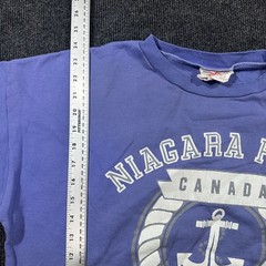 Vintage 90s Blue/Purple Niagara Falls LE Club Crewneck Sweat Shirt Size M