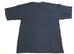 New Men’s Solid Navy Blue T-Shirt – Size Medium-100% Cotton Comfortable