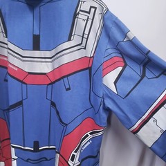 Iron Man 3 Patriot (Marvel Comics) Mens Zip Up Full Face Hoodie Sweatshirt Sz 2X